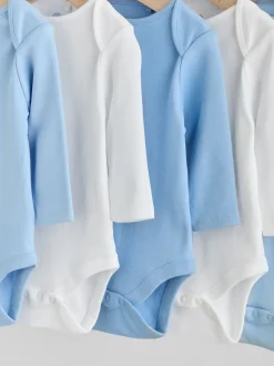 Bleu - Bodys à manches longues pour bébés
