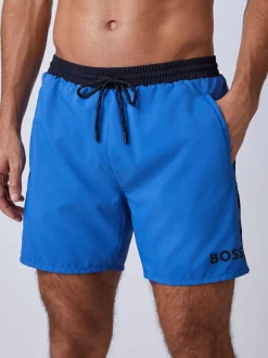 Bleu - BOSS Starfish Quick Dry Shorts de bain