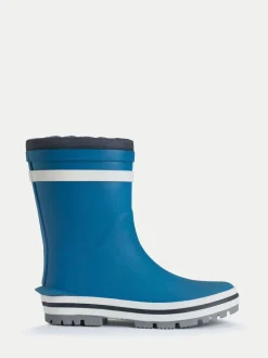 Bleu - Bottes en caoutchouc Start-Rite Big Little Puddle nouées