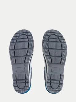 Bleu - Bottes en caoutchouc Start-Rite Big Little Puddle nouées