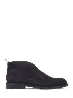 Bleu - Bottes/Bottines Jones Bootmaker Deacon en daim Chukka