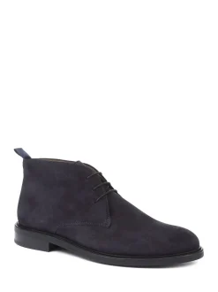 Bleu - Bottes/Bottines Jones Bootmaker Deacon en daim Chukka