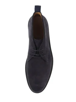 Bleu - Bottes/Bottines Jones Bootmaker Deacon en daim Chukka