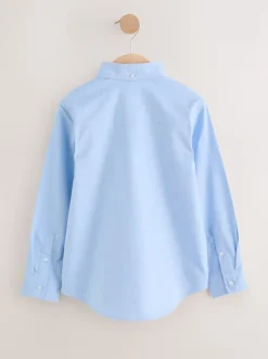 Bleu - Chemise Oxford (3-16ans)