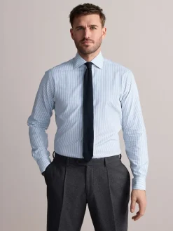 Bleu - Chemise Signature rayée