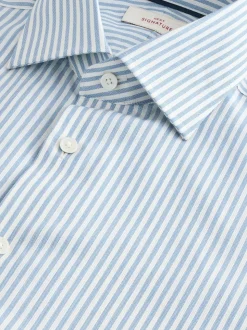 Bleu - Chemise Signature rayée