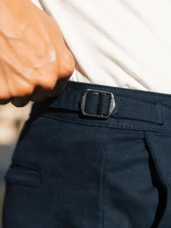 Bleu - Chinos Mauvais Beaufort Extensible