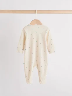 Bleu - Combinaison de nuit bébé, Body, Bonnet et Bavoirs bébé Ensemble 4 Pièces (0-12mois)