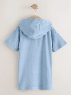 Bleu - Couverture zippée en éponge (3mois7ans)