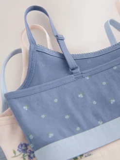 Bleu - Crop Tops 3 Pack (5-16ans)