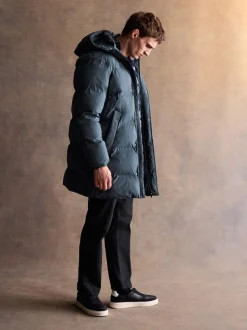 Bleu - Doudoune ThermoGen Résistant à la douche