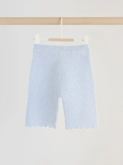 Bleu - Ensemble haut et Leggings en maille BÉBÉ 2 Pieces (0mois-2ans)