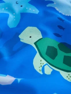 Bleu - Ensemble maillot de bain et chapeaux Sunsafe (3mths-7yrs)