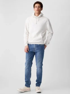 Bleu - Gap Coupe ajustée Comfort Extensible Tapered Jeans
