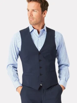 Bleu - Gilet Brook Taverner lavable à carreaux