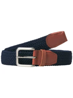 Bleu - JACK & JONES Ceinture tissée