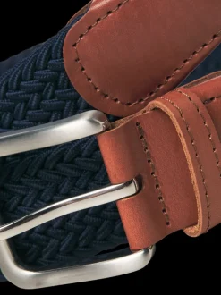 Bleu - JACK & JONES Ceinture tissée