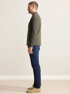 Bleu - Jean Signature ultra doux au toucher Denim