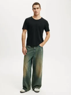 Bleu - Jean super ample Cotton On