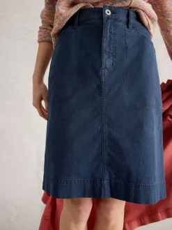 Bleu - Jupe White Stuff Tia Chinos