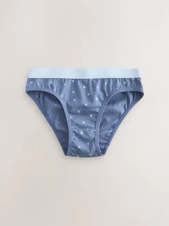 Bleu - Lot 5 slips de bikini (1.5-16ans)
