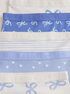 Bleu - Lot de 5 caleçons (2-16ans)