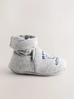 Bleu - Lot de 2 chaussettes bébé maman et papa (0-24 mois) (0-18mois)