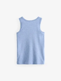Bleu - Lot de 5 débardeurs (1.5-16ans)