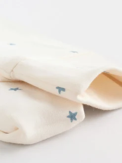 Bleu - Lot de 3 dors-bien bébé zippés (0-2ans)