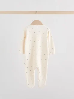 Bleu - Lot de 3 dors-bien bébé zippés (0-2ans)