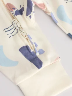 Bleu - Lot de 4 dors-bien zippés sans pieds pour bébé (0mois3ans)