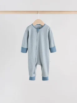 Bleu - Lot de 4 dors-bien zippés sans pieds pour bébé (0mois3ans)