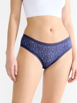 Bleu - Lot de 3 hipsters Sloggi GO Crush