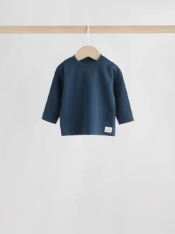 Bleu - Lot de 4 t-shirts à manches longues bébé (0mois2ans)