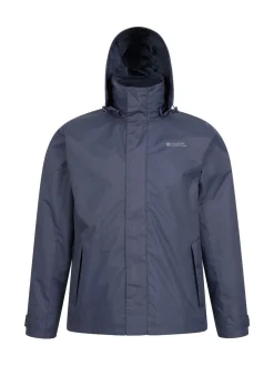 Bleu - Mountain Warehouse Mens Fell 3-In-1 Veste résistante à l'eau