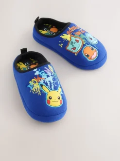 Bleu - Mules chaussons Pokemon