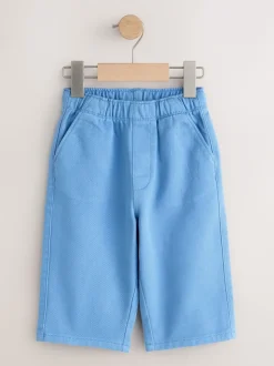 Bleu - Pantalon large à enfiler (3mois-7ans)