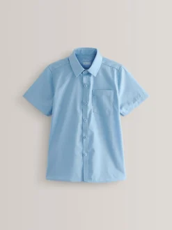 Bleu - 2{Paquet de chemises scolaires Manches courtes (3-17ans)