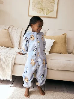 Bleu - Polaire All-In-One (2-10ans)