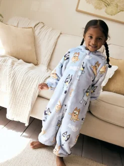 Bleu - Polaire All-In-One (2-10ans)