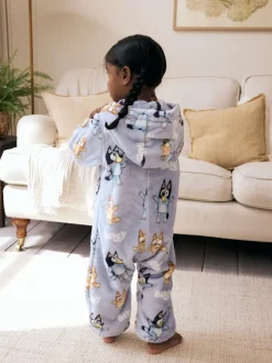 Bleu - Polaire All-In-One (2-10ans)