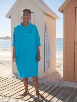 Bleu - Poncho en éponge (3-16ans)
