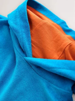 Bleu - Poncho en éponge (3-16ans)