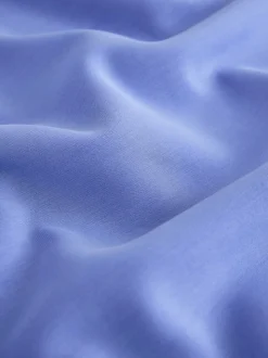 Bleu - Pull Active Modal super doux à col bénitier