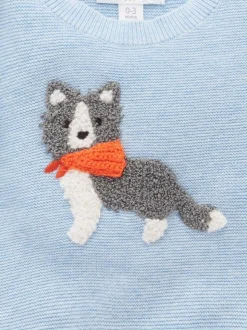 Bleu - Pull Purebaby On The Farm