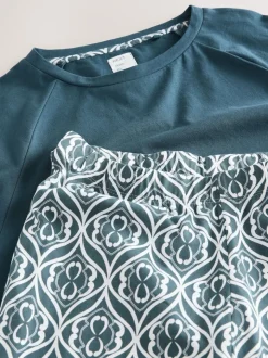 Bleu - Pyjama à manches longues