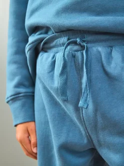 Bleu - Pyjama simple en laine polaire (3-16yrs)