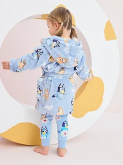 Bleu - Robe de chambre en polaire (9 mois à 8 ans)
