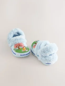 Bleu - Sabots chaussons doublés Bluey Cosy