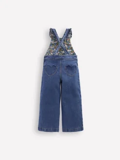 Bleu - Salopette Boden à volants